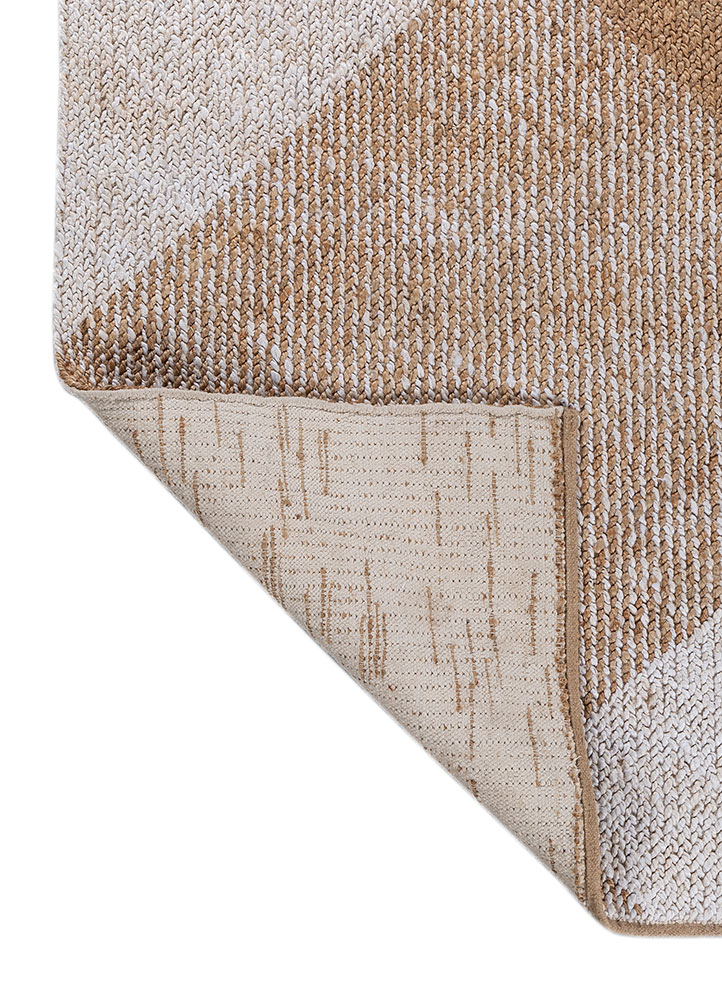 noadic threads beige and brown jute and hemp flat weaves Rug - Perspective