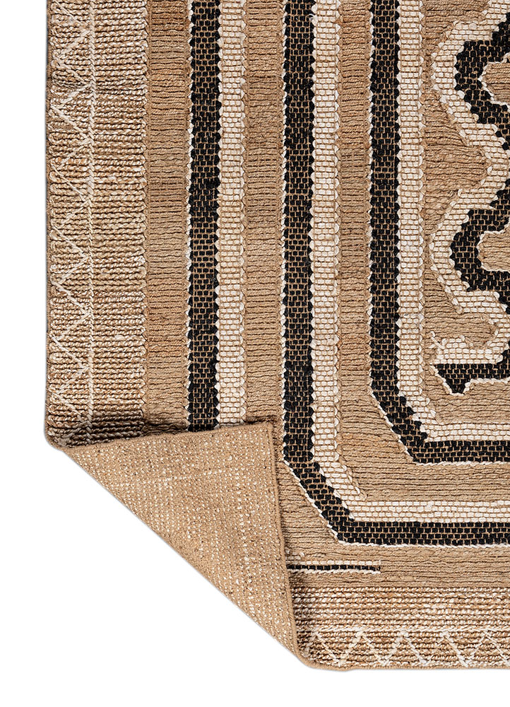 nomadic threads ivory jute and hemp flat weaves Rug - Perspective