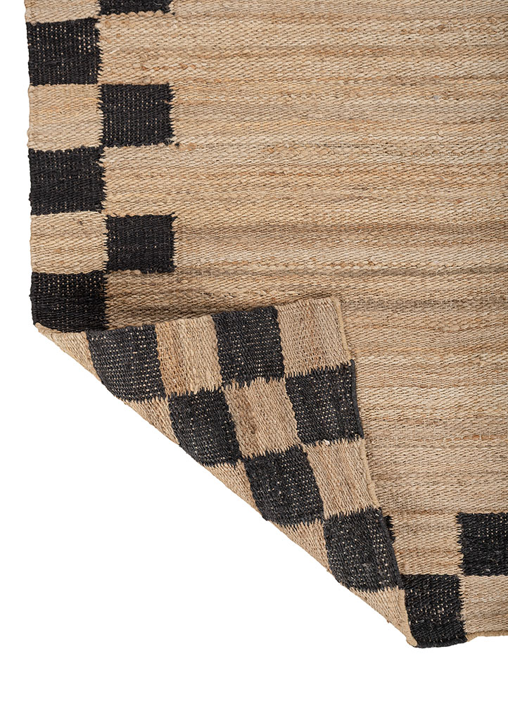 nomadic threads beige and brown jute and hemp flat weaves Rug - Perspective
