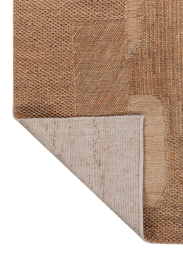 nomadic threads beige and brown jute and hemp flat weaves Rug - Perspective
