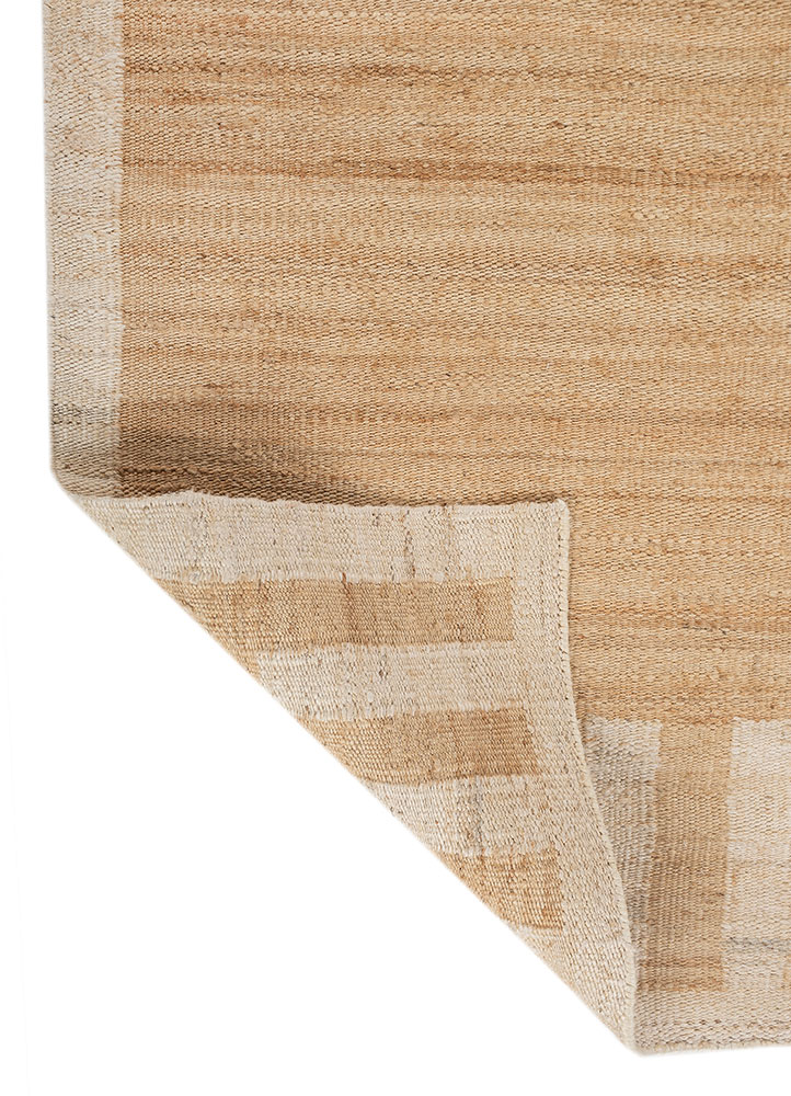 nomadic threads beige and brown jute and hemp flat weaves Rug - Perspective