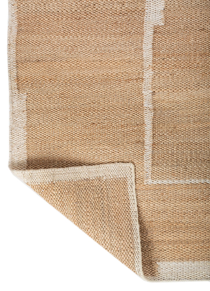 nomadic threads beige and brown jute and hemp flat weaves Rug - Perspective