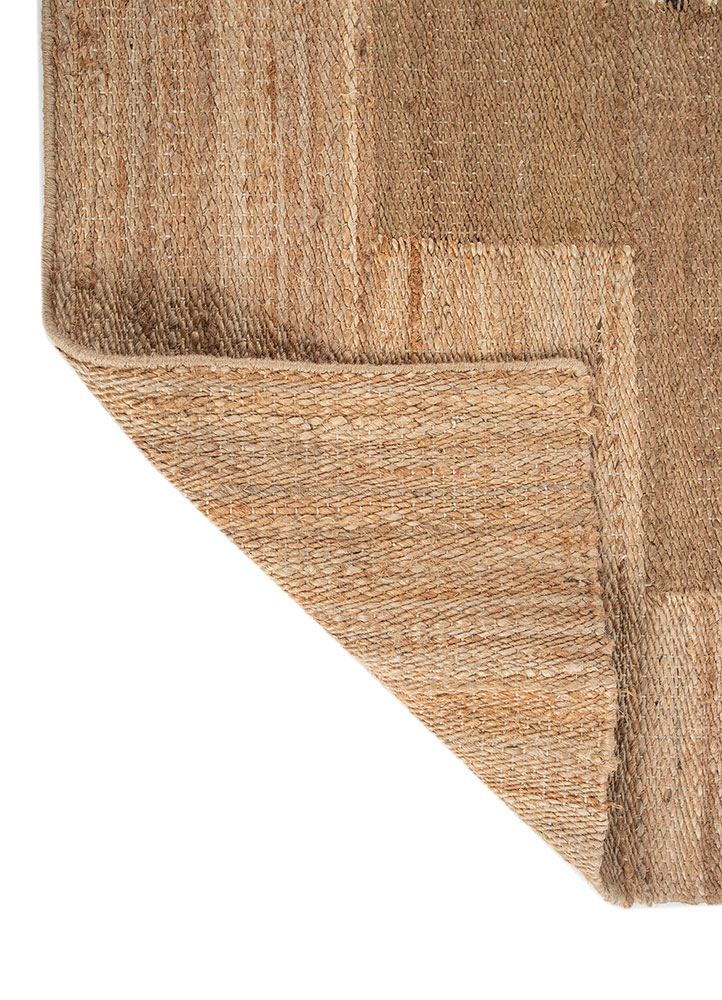 nomadic threads beige and brown jute and hemp flat weaves Rug - Perspective