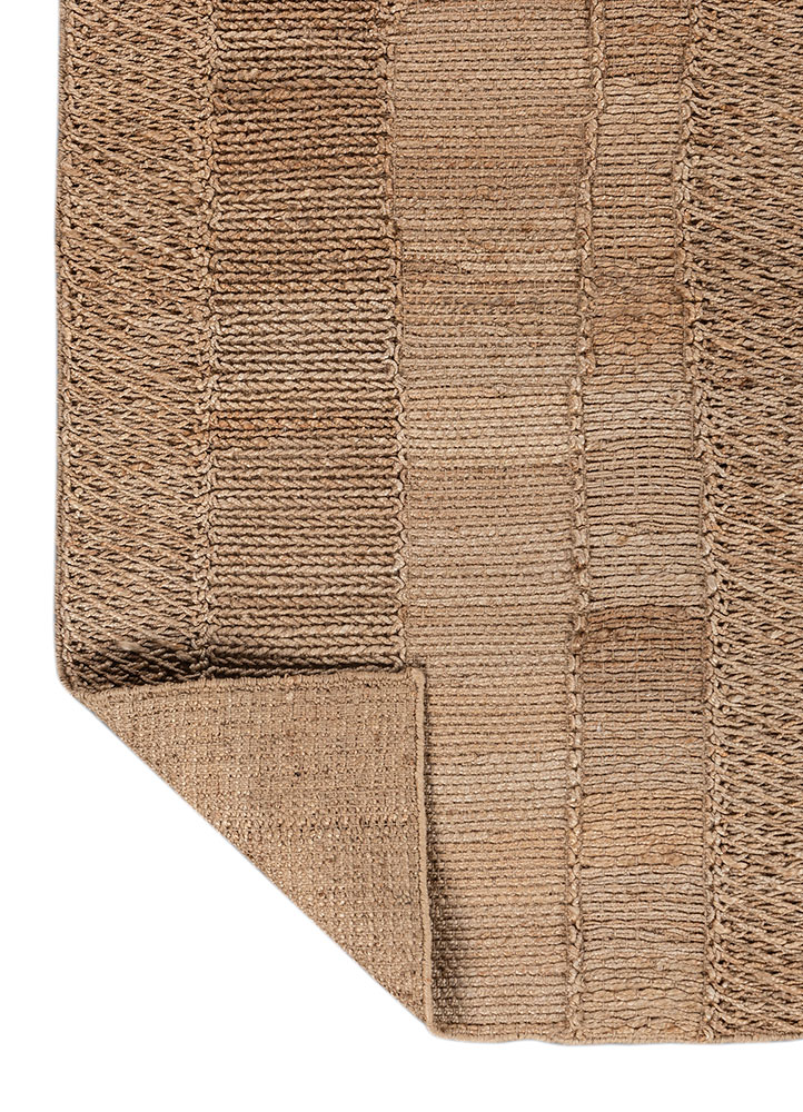 nomadic threads beige and brown jute and hemp flat weaves Rug - Perspective
