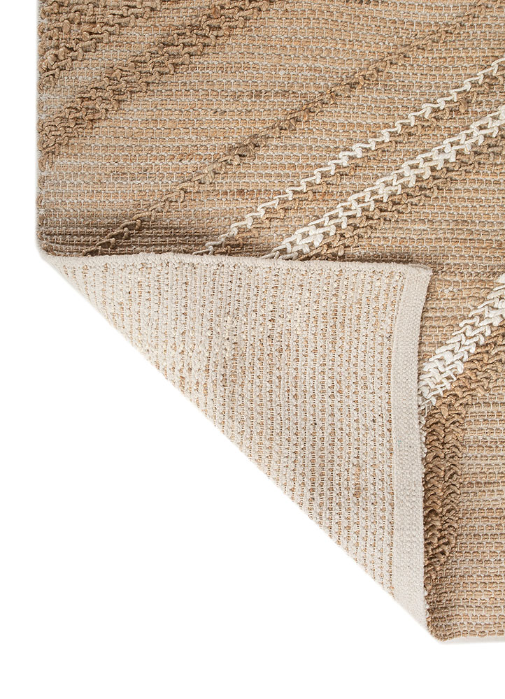 nomadic threads ivory jute and hemp flat weaves Rug - Perspective