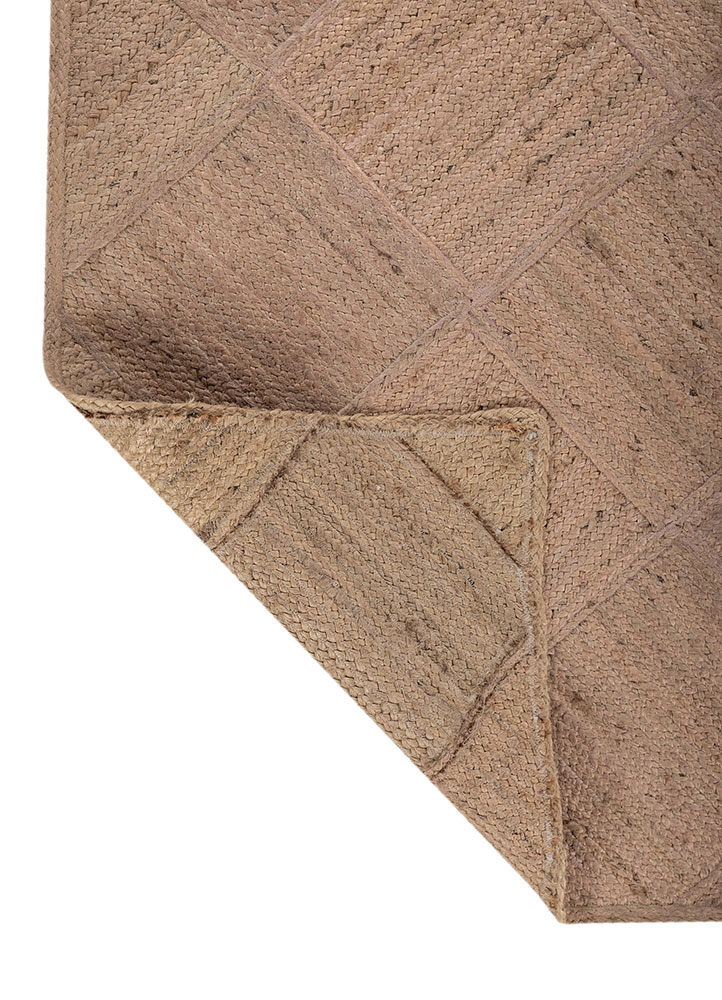 nomadic threads red and orange jute and hemp flat weaves Rug - Perspective