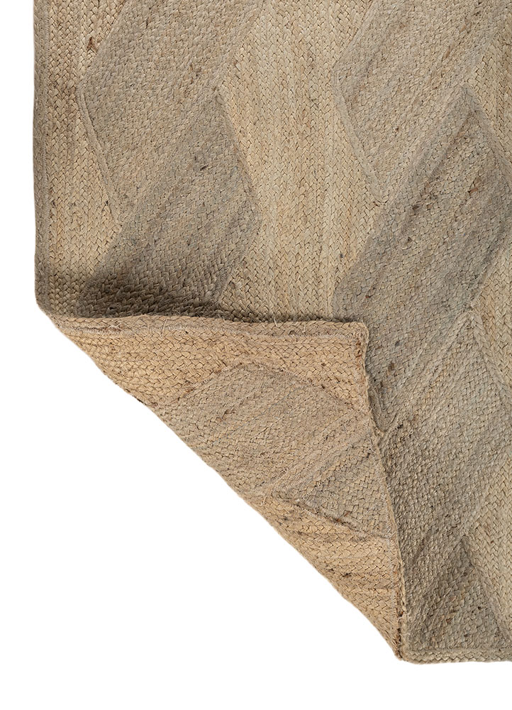 nomadic threads green jute and hemp flat weaves Rug - Perspective