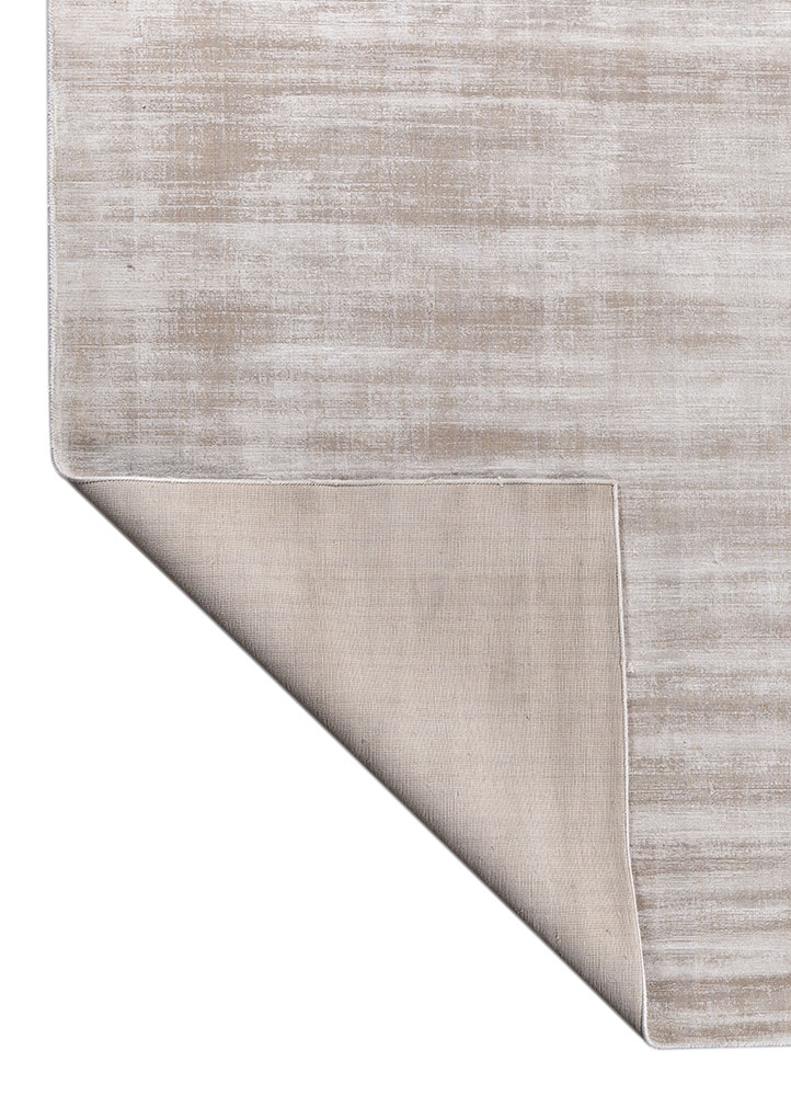 saga grey and black viscose hand loom Rug - Perspective