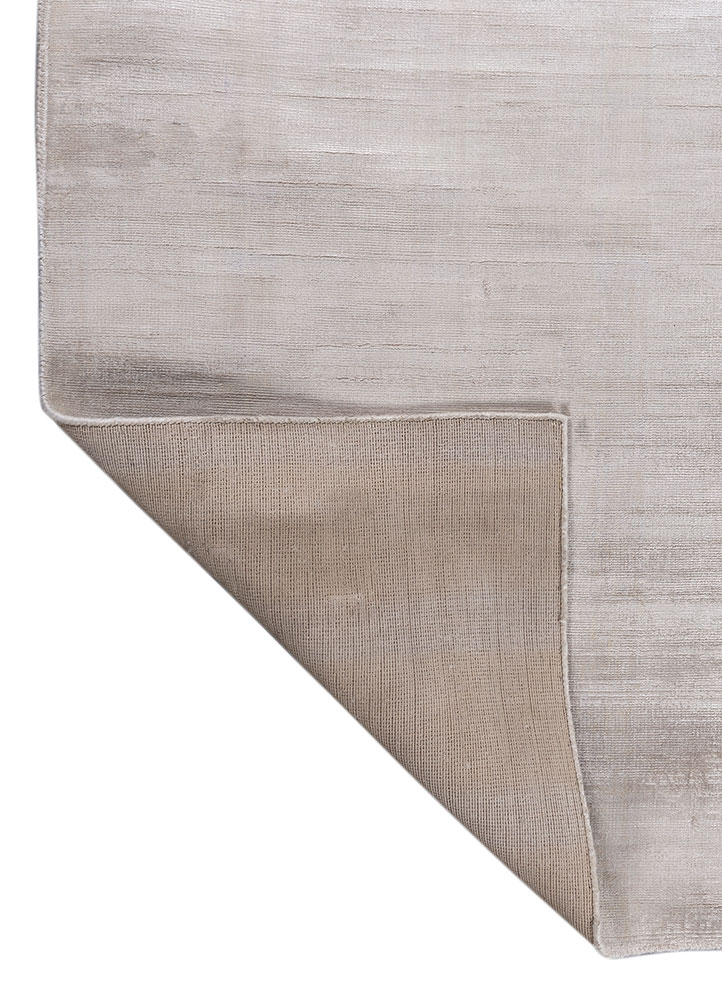 saga grey and black viscose hand loom Rug - Perspective