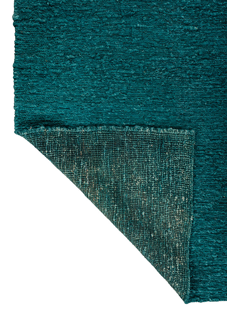 hula green jute and hemp hand knotted Rug - Perspective