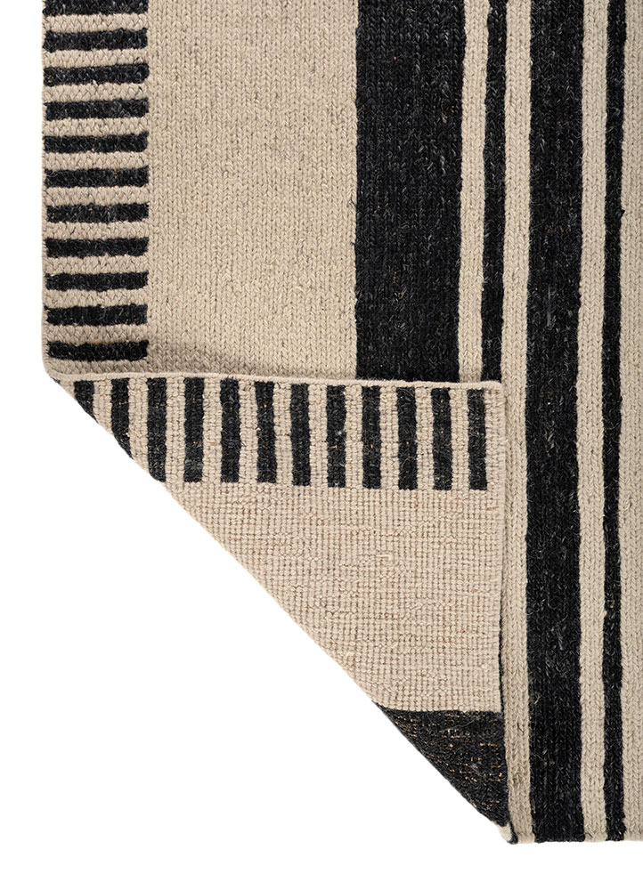 hula ivory jute and hemp hand knotted Rug - Perspective