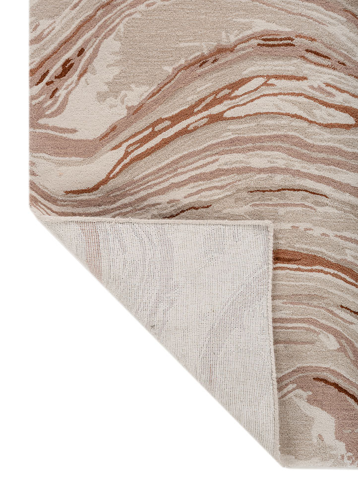 genesis ivory wool hand tufted Rug - Perspective
