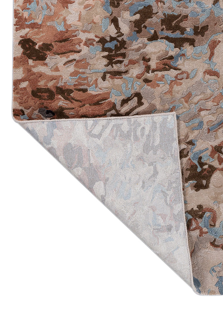 genesis ivory wool and viscose hand tufted Rug - Perspective