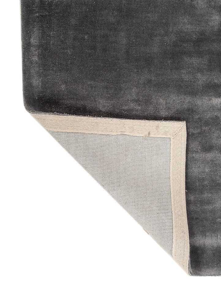 cera blue viscose hand tufted Rug - Perspective