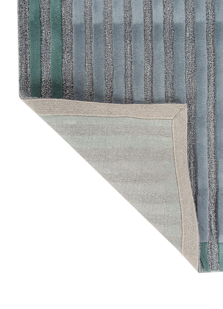 caliedo pink and purple wool and viscose hand tufted Rug - Perspective