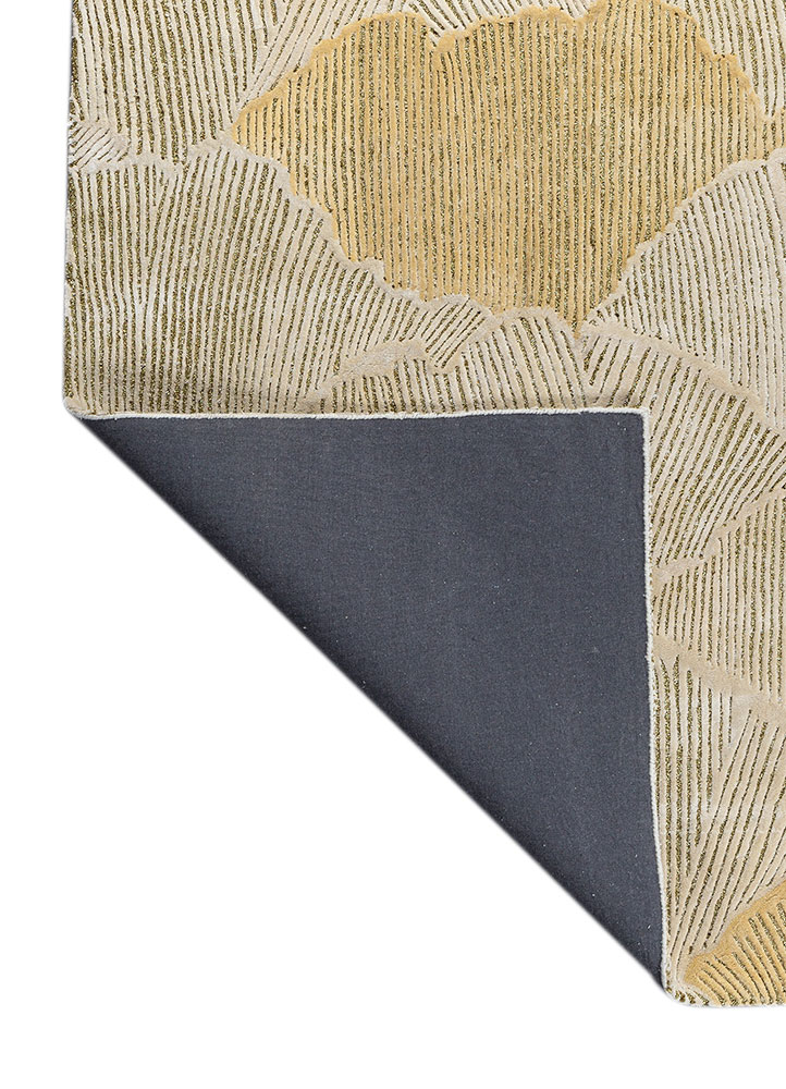 aurelia ivory wool and viscose hand tufted Rug - Perspective