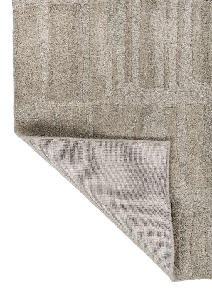 pathways ivory wool hand tufted Rug - Perspective
