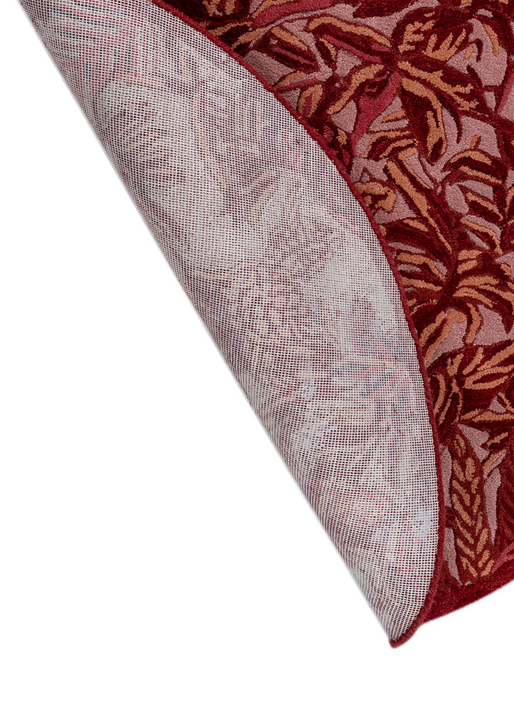 aurelia pink and purple wool and viscose hand tufted Rug - Perspective